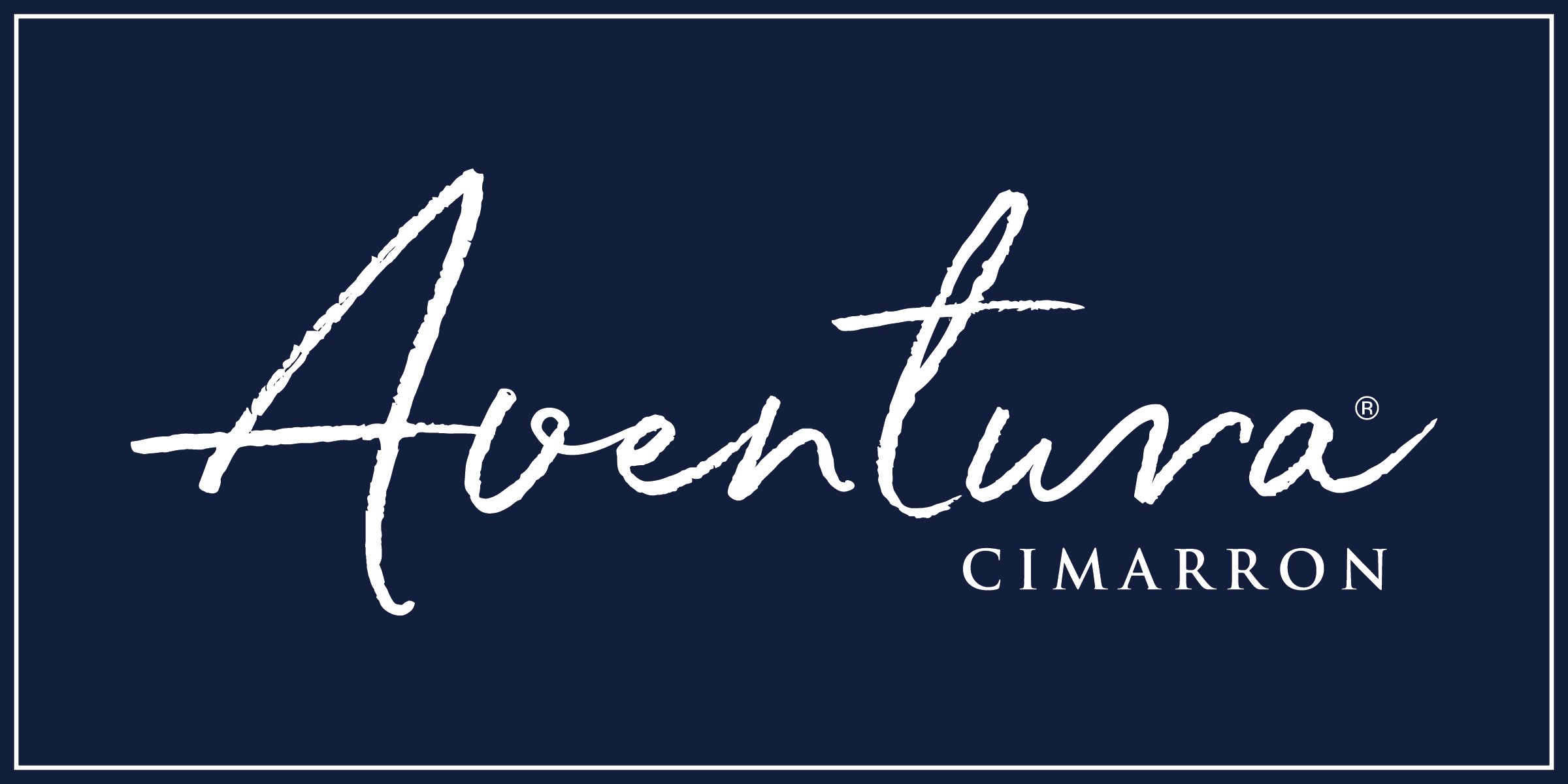 The image features the word "Aventura" written in cursive script.